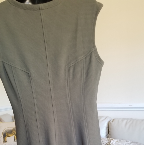 roz&ALI Olive Green Dress - Picture 11 of 14